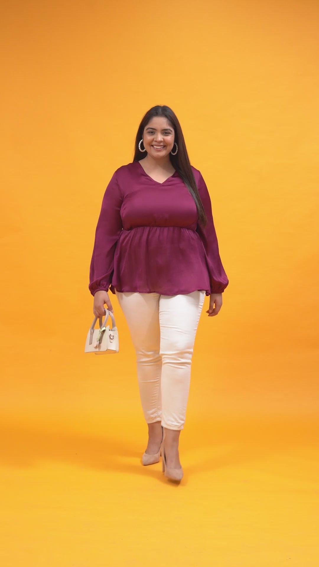 Plus Size Black Top