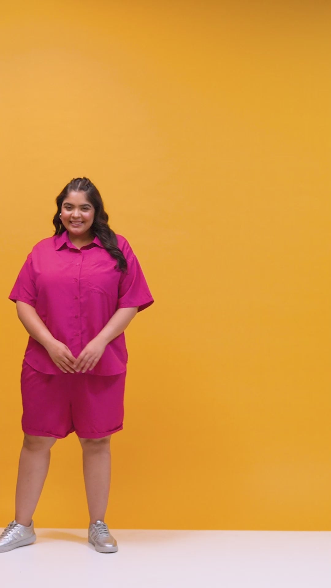 Plus Size Blue Co-Ord Set